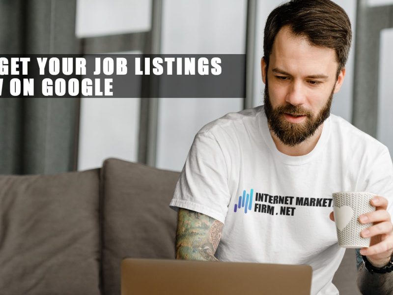 job listings show on google