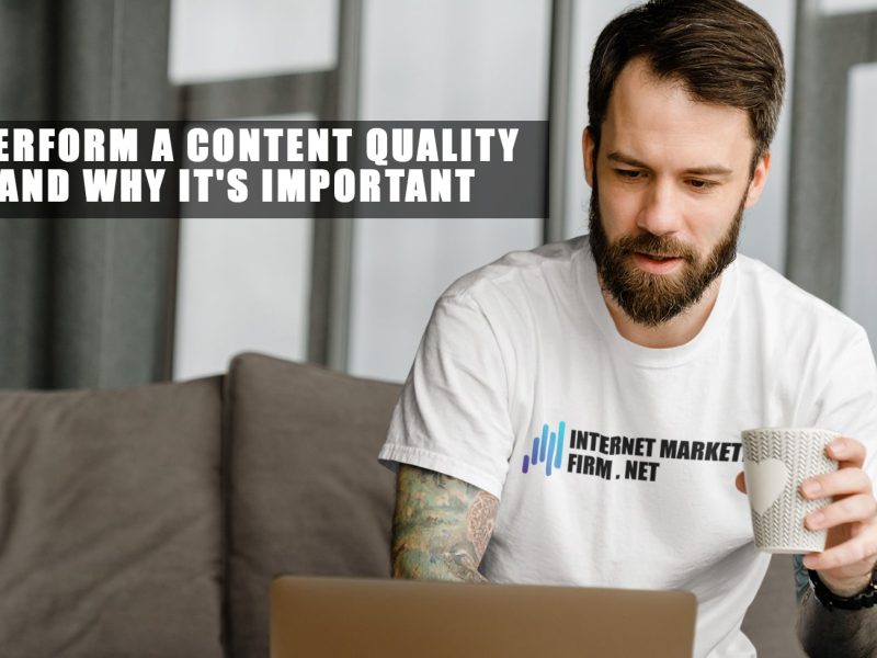 perform content quality analysis